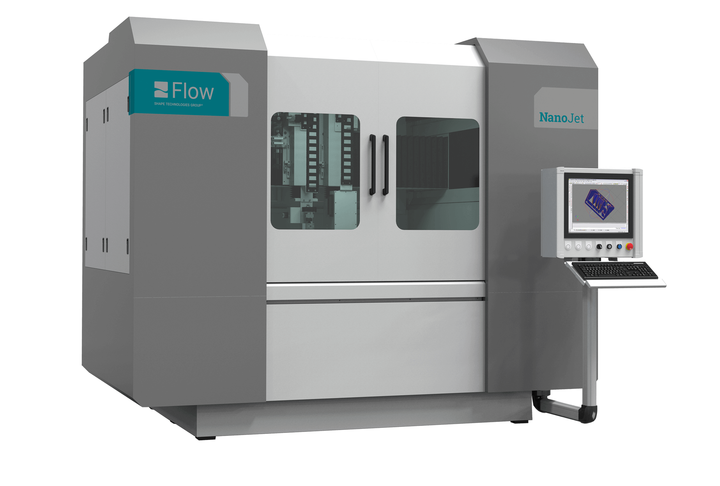 Flow NanoJet Waterjet Machine